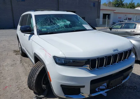 2024 Jeep Grand Cherokee L Laredo 4X4 из США, поврежденный, VIN 1C4RJKAG3R8532742